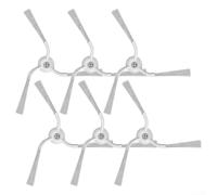 Lot de 6 brosses latérales de rechange pour robot aspirateur DJI S A P, accessoires de nettoyage d'angle en nylon, pour une installation facile des débris de bord