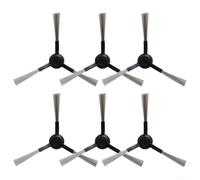 Lot de 6 brosses latérales de rechange SLA004 pour robot aspirateur Coredy SL200 pour un nettoyage efficace et une collecte de la poussière