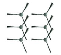 Lot de 6 brosses latérales en nylon pour aspirateur robot Lefant for M3, pièces de rechange pour améliorer les performances de nettoyage