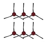 Lot de 6 brosses latérales pour aspirateur robot Laresar Mars01 et Lubluelu pour utilisation dans les cycles d'entretien de routine