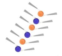 Lot de 6 brosses latérales pour robot aspirateur Narwal 6 pièces (6 pièces) | 6 brosses de rechange, performance optimale des bords, compatible avec freo Pro et z10 Ultra, matériau durable