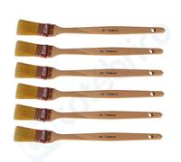 Lot de 6 brosses plates coudées 35 - OUTIL PARFAIT 947535x6