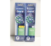 Lot de 6 Brossettes Cross Action Pro ORAL-B pour Brosse à dents electrique