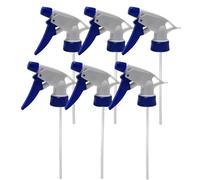 Lot de 6 buses de pulvérisation robustes réglables pour 28/400 bouteilles standard 236,8 g/473,6 g - Buse de pulvérisation multifonction pour nettoyage et arrosage du jardin (bleu)