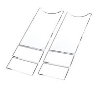 Lot de 6 butoirs muraux en acrylique pour canapé, sol, armoire, table, ménage, appartement étudiant, meilleure circulation de l'air, pour la maison
