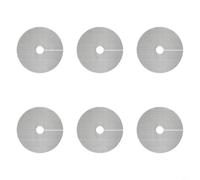 Lot de 6 cache-pots réutilisables en maille pour garder les chats à l'écart des sols en polyéthylène haute densité pour pots d'intérieur et d'extérieur avec grille ouverte pour la santé des plantes