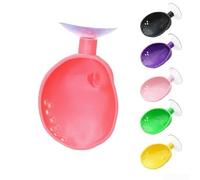 Lot de 6 cachettes de poisson pour l'élevage de betta et de crevettes dans les aquariums fabriquées à partir de plastique durable pour une amélioration constante du paysage sous-marin (coquille lisse)