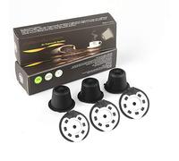 Lot de 6 capsules rechargeables réutilisables pour machine à café Nepresso OriginalLine
