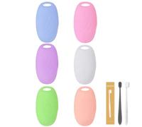 Lot de 6 capuchons de brosse à dents compatibles avec GuruNanda