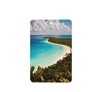 Lot de 6 cartes de désodorisant pour voiture avec impression du pays de Cuba - Parfum durable pour voiture, maison