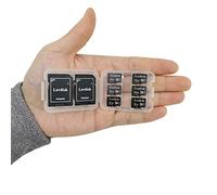 Lot de 6 Cartes Micro SD 32 Go U3 A1 V30 Classe 10, 60 Mo/s de Lecture pour Appareil Photo 4K, caméra embarquée, Console de Jeu, Drone, vidéosurveillance, Haute Endurance (6 x 32 Go)