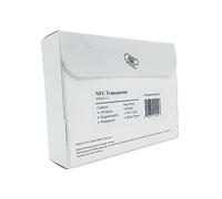 Lot de 6 cartes NFC avec pochette de blocage NTAG213 NFC213 vierges en PVC NFC Taille carte de visite Tag NFC Compatible avec tous les appareils compatibles NFC