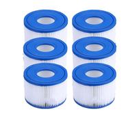 Lot de 6 cartouches de rechange pour spa/piscine, type S1, compatibles avec les filtres Intex-29001E 11692 et la pompe de filtration PureSpa S1.