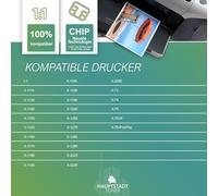 Lot de 6 cartouches de toner capitale compatibles avec Lexmark X1170 X2250 X74 Z514 X1240 Z24 I 3 Z512 Z617 Z605 X1190 Z34 X1250 Z603 X1160 Z55 11 Z2. 3 Z52 remplace No 16/17 26/27 CMYK