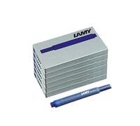 LAMY T10 Lot de 6 cartouches d'encre effaçables avec grand stock d'encre - Convient pour tous les modèles de stylo plume Lamy - Contenu : 1,25 ml par cartouche - 5 pièces par paquet - Couleur de