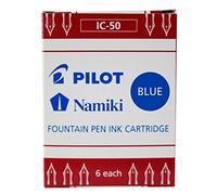 Pilot Pen Cartouches d'encre Namiki IC-50 - Lot 2 étuis de 6 - Rouge pour Stylo Capless