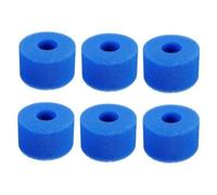 Lot de 6 cartouches filtrantes en mousse réutilisables pour Intex Pure Spa type S1