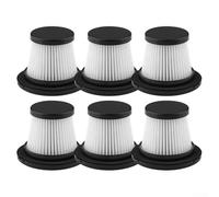 Lot de 6 cartouches filtrantes HEPA pour Supor, pour aspirateurs à main VCS63-C10/PRO/C11
