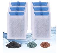 Lot de 6 cartouches filtrantes pour aquarium Tetra Whisper Bio-Bag et Tetra ReptoFilter - Filtres de rechange pour une eau plus propre et plus claire