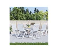 vidaXL Lot de 6 coussins de chaise Galette de siège jeux de cordes imperméable gris 50x50x7 cm