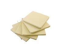 Outsunny Lot de 6 Coussins de Chaise de Jardin - Coussin Chaise extérieur Rembourrage 3 cm Tissu Polyester dim. 42L x 42l cm Beige