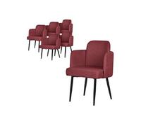 Lot de 6 chaise GENERIQUE interieur non empilable non pliable en rotin H. 86 cm Rot