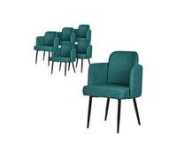 Lot de 6 chaise GENERIQUE interieur non pliable en rotin H. 86 cm