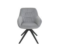Lot de 6 chaise GENERIQUE interieur non pliable H. 84 cm en metal gris