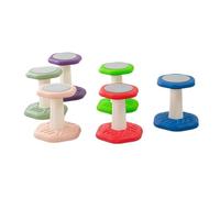 Lot de 6 chaises oscillantes pour enfants - Tabourets flexibles pour salle de classe, chaises sensorielles actives pour enfants de 3 à 12 ans, idéales pour se concentrer et se déplacer à l'école ou à