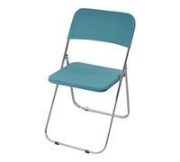 Lot de 6 chaises pliantes modernes en velours - Tissu extensible anti-poussière et design simple pour salle à manger et salon - Housses amovibles pour décoration d'intérieur élégante