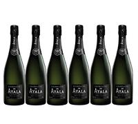 Lot de 6 Champagnes Ayala cuvée Brut Majeur