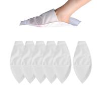 Lot de 6 chancelières de compression auxiliaires - Outil pour enfiler les chaussettes - Outil auxiliaire pour enfiler les bas avec orteils ouverts - Convient pour les housses de chaussettes et les