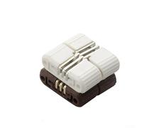 Lot de 6 charnières invisibles dissimulées pour meubles ergonomiques (blanc)