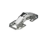 HETTICH Lot de 6 charnières universelles acier pour meuble, L.77 x l.33 mm