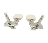 Lot de 6 chevilles d'accordage pour guitare acoustique 3 L | La conception interne de l'engrenage empêche le glissement, assure un pas stable, s'adapte à une tige de 6 mm