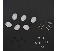 Lot de 6 chevilles d'accordage pour guitare électrique classique en bois