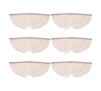 Lot De 6 Chiffons De Nettoyage Complets For Aspirateurs Y59A, Compatibles Avec Roborock S5, S50, S51, S55, S6, S6 MAXV, S5 MAX, E25, E35, Accessoires