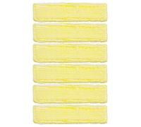 Lot de 6 chiffons de nettoyage en microfibre pour pare-brise, serpillère en microfibre pour aspirateurs de fenêtre, housse réutilisable multi-usages