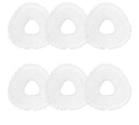 Lot de 6 chiffons de nettoyage pour robot aspirateur Narwal Freo X Ultra / Z10 / Z10 Ultra / J4 / J4 Lite - En microfibre - Lavables - Pièces de rechange