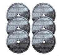 Lot de 6 chiffons de rechange pour balai vapeur A9 pour aspirateur robot, chiffons en microfibre pour enlever la poussière