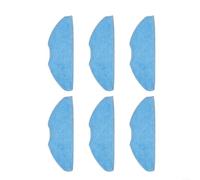 Lot de 6 chiffons de rechange réutilisables en microfibre pour aspirateur Tapo RV30 RV20 RV10 Plus Homerun série 2000 3000