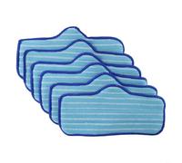 Lot de 6 chiffons de rechange réutilisables en microfibre pour nettoyeur vapeur Dupray ForNeat pour nettoyage domestique Convient pour diverses surfaces de sol