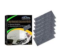 Lot de 6 chiffons magiques pour voiture - Chiffon de polissage magique pour enlever les rayures - Chiffon Nano - Utilisation polyvalente pour SUV, camions - Couleurs légères à rayures