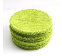 Lot de 6 chiffons ronds doux et absorbants pour balai électrique de 16 cm, lavables et réutilisables, 6/12 pièces