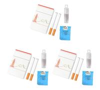 Lot de 6 Cigarettes à Bulles factices, Machine à Bulles, Mini-Jouet à Bulles, Solution à Bulles, Cadeau Anti-Stress Original pour fêtes, Anniversaires et Festivals (B)