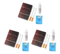 Lot de 6 Cigarettes à Bulles factices, Machine à Bulles, Mini-Jouet à Bulles, Solution à Bulles, Cadeau Anti-Stress Original pour fêtes, Anniversaires et Festivals (C)