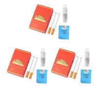 Lot de 6 Cigarettes à Bulles factices, Machine à Bulles, Mini-Jouet à Bulles, Solution à Bulles, Cadeau Anti-Stress Original pour fêtes, Anniversaires et Festivals (G)