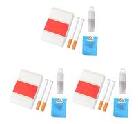 Lot de 6 Cigarettes à Bulles factices, Machine à Bulles, Mini-Jouet à Bulles, Solution à Bulles, Cadeau Anti-Stress Original pour fêtes, Anniversaires et Festivals (I)