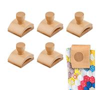 Lot de 6 cintres muraux pour courtepointe pour mettre en valeur votre travail - Cintres extra larges et solides pour tapisserie murale - Clips de suspension pour courtepointe faciles à installer avec