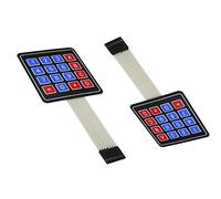 Lot de 6 claviers matriciels 4 x 4 16 boutons pour Arduino Raspberry Pi Flex